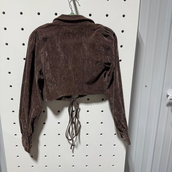NWT En Saison Dark Brown Corduroy Set Size Medium - Picture 6 of 6